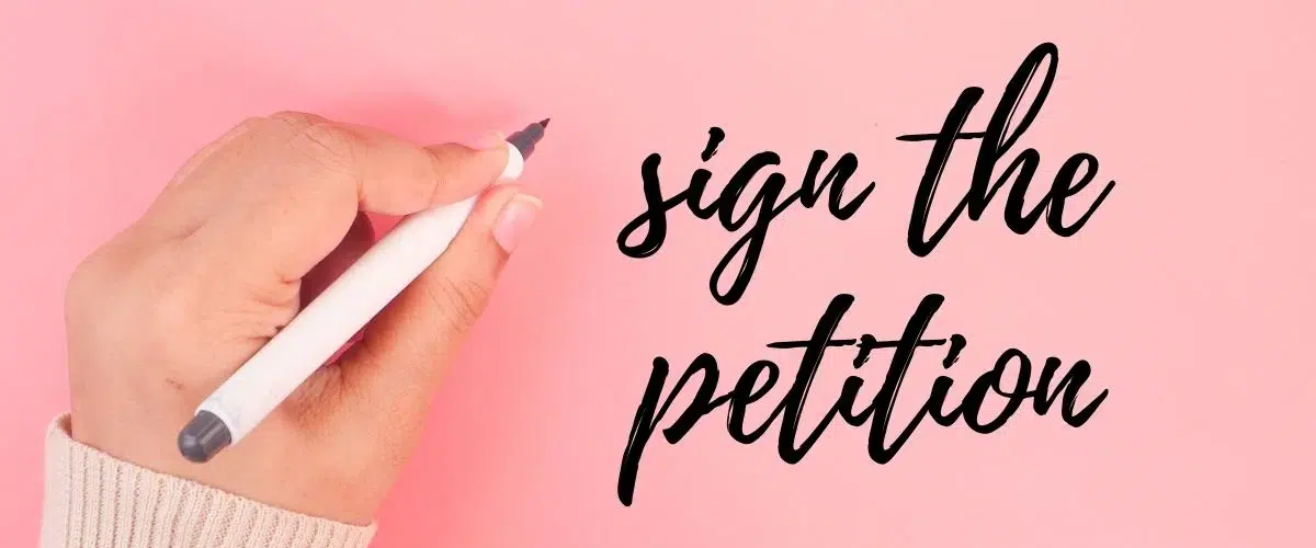 sign the petition